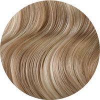 #18/60 Pearl Ash Blonde Highlights Ponytail Extensions
