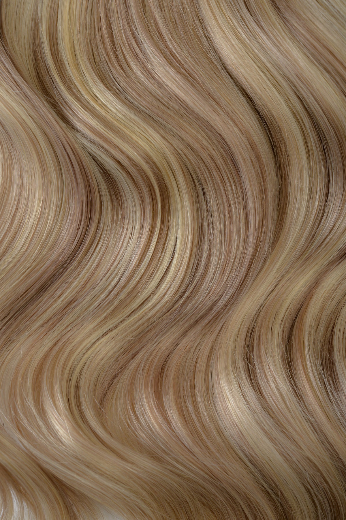 #18/613 Ash Blonde Highlights Nano Tip Hair Extensions