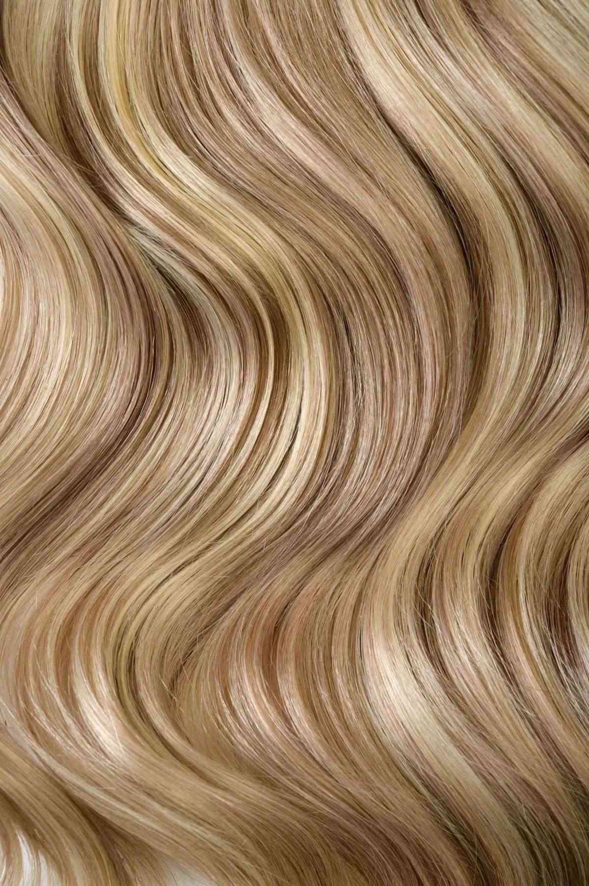 #18/613 Ash Blonde Highlights Invisi Tape Hair Extensions