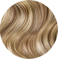 #18/613 Ash Blonde Highlights Ultra Seamless Tape In Extensions
