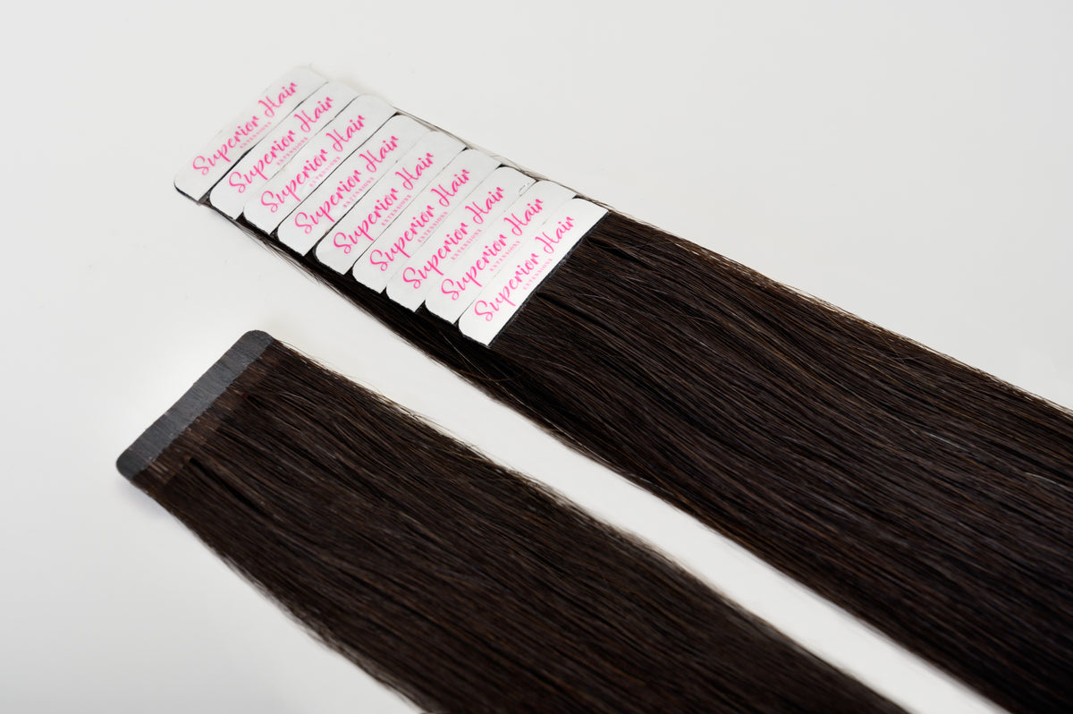 #1B Off-Black Ultra Seamless Tape In Extensions