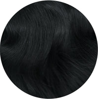 #1 Jet Black Classic Clip In Hair Extensions 9pcs