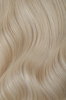 #60 Whitest Ash Blonde Classic Clip In Hair Extensions 9pcs