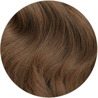 #8 Natural Light Brown Invisi Tape Hair Extensions