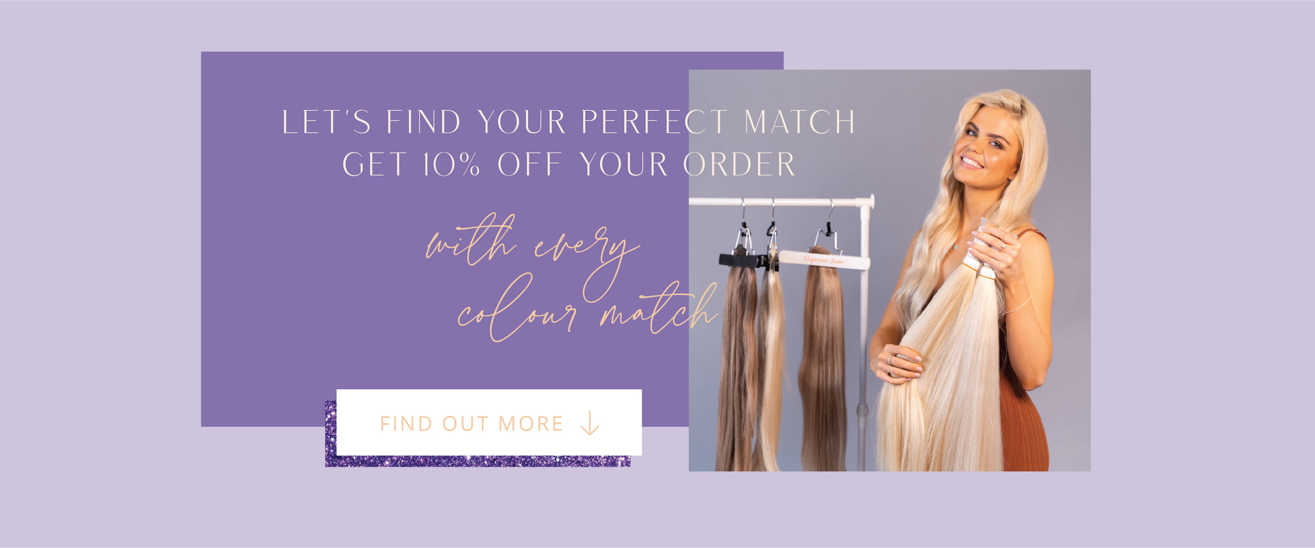 Superior Hair Extensions Coulour Matching Service Online