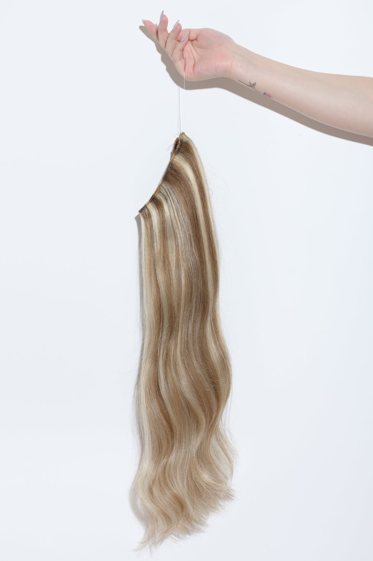 #Hazelnut Twist Classic Halo Hair Extensions