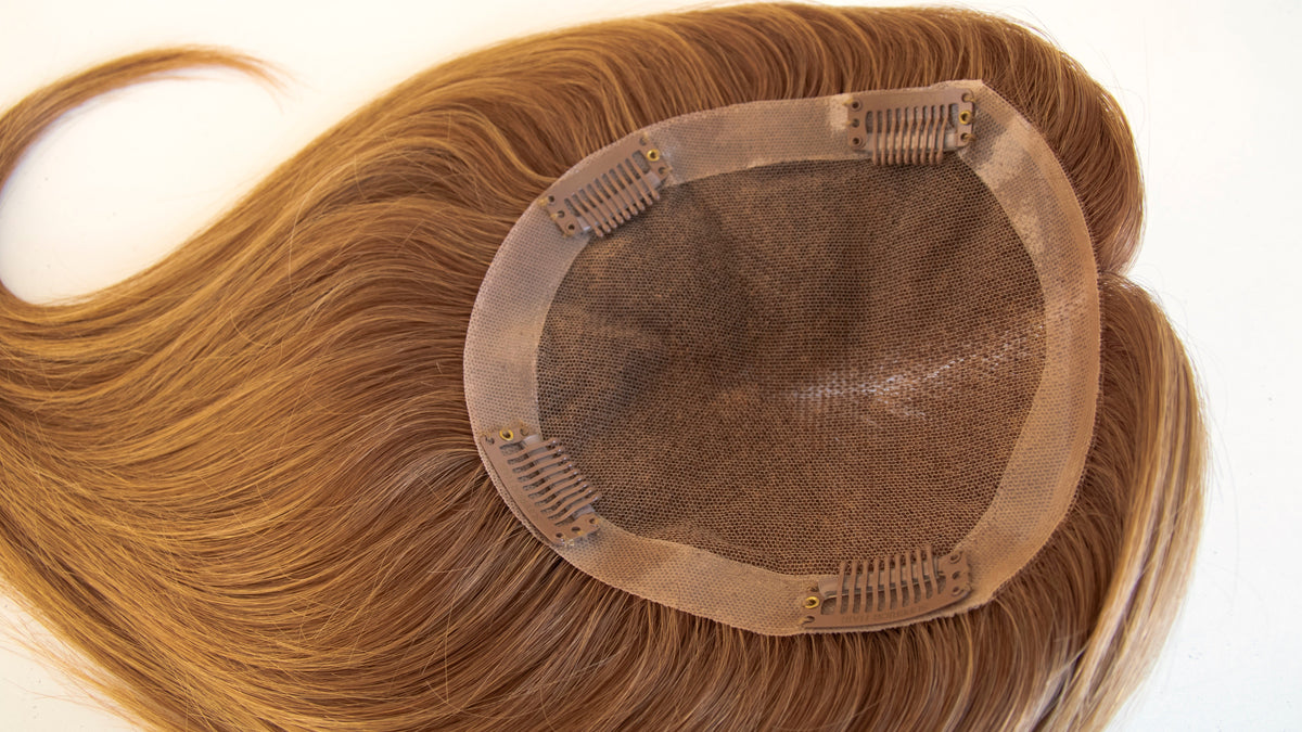 Ginger Snap 12&quot; Human Hair Topper