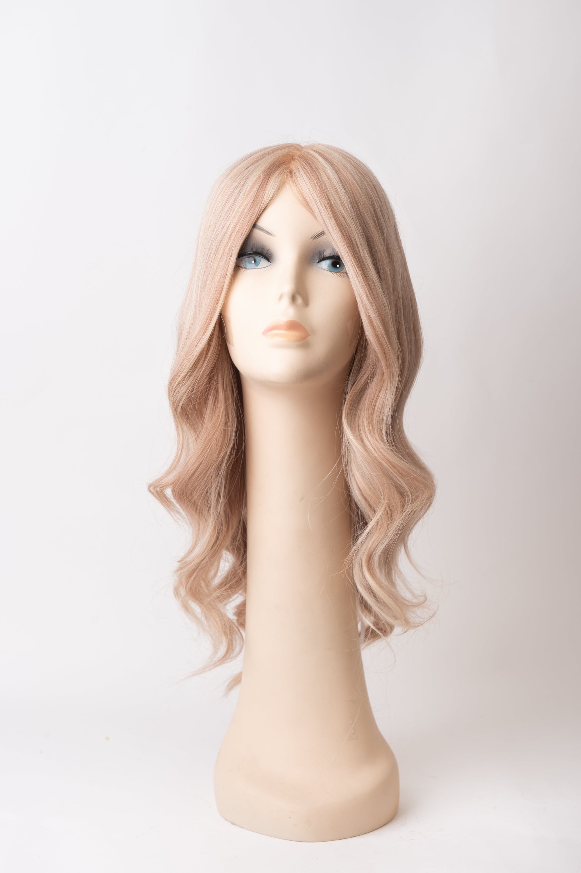 #18/613 Lightest Ash Blonde HL Mono Top Human Hair  Wig