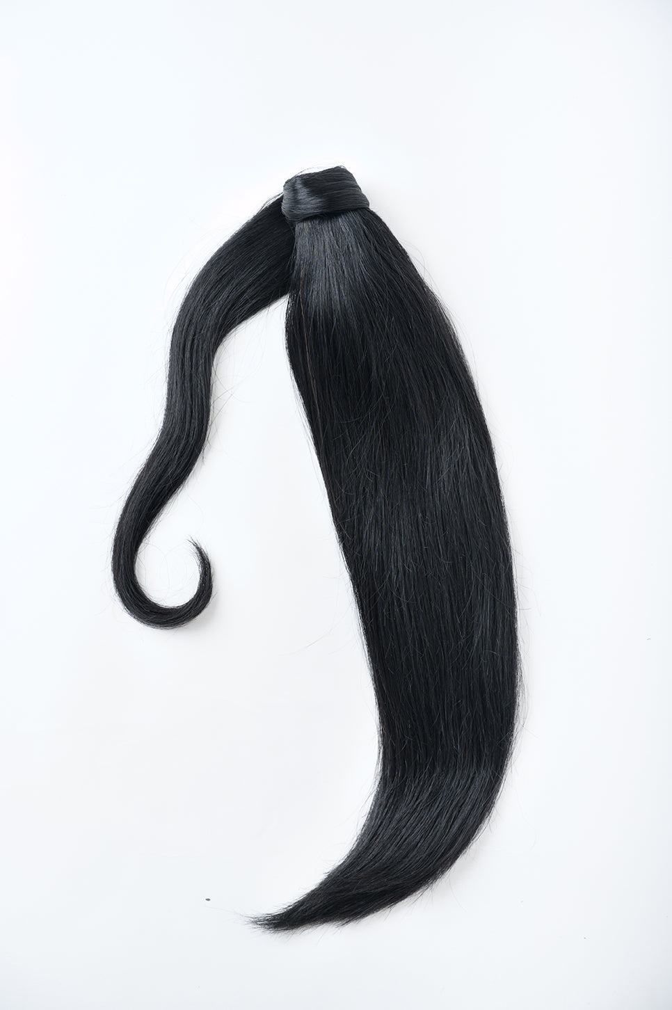 rollover-image. #1 Jet Black Ponytail Extensions. Superior Hair Extensions.